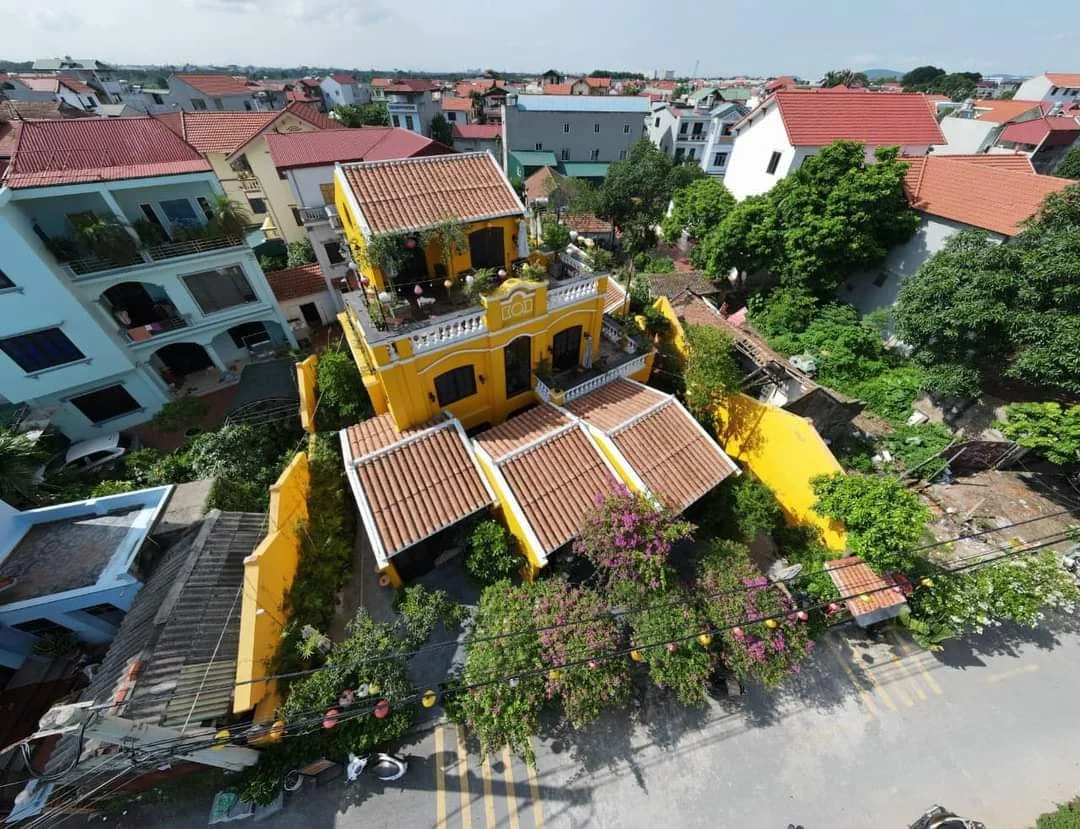 Toàn khu nhìn từ trên cao