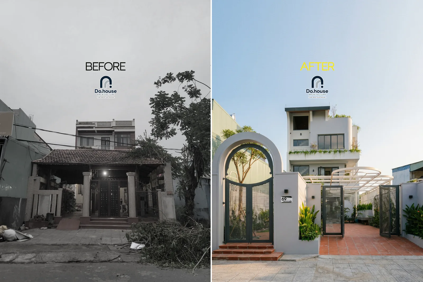 Biệt thự Tam Kỳ — BEFORE & AFTER 01