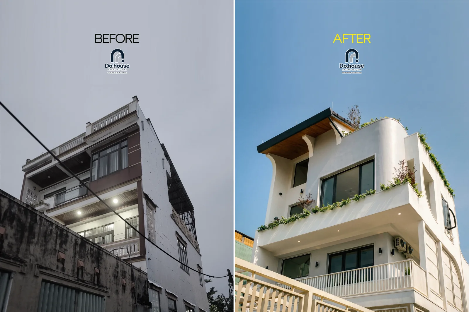 Biệt thự Tam Kỳ — BEFORE & AFTER 02
