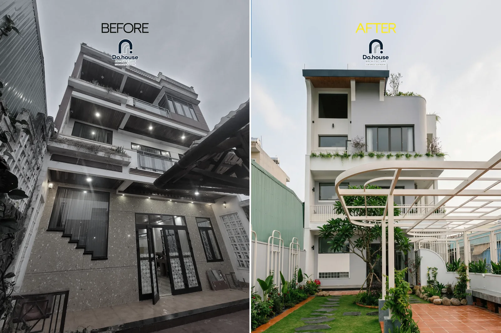 Biệt thự Tam Kỳ — BEFORE & AFTER 03
