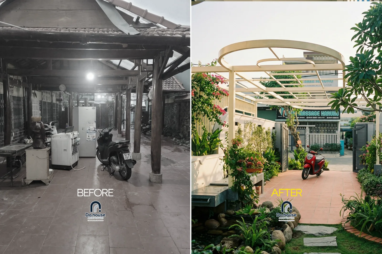 Biệt thự Tam Kỳ — BEFORE & AFTER 04