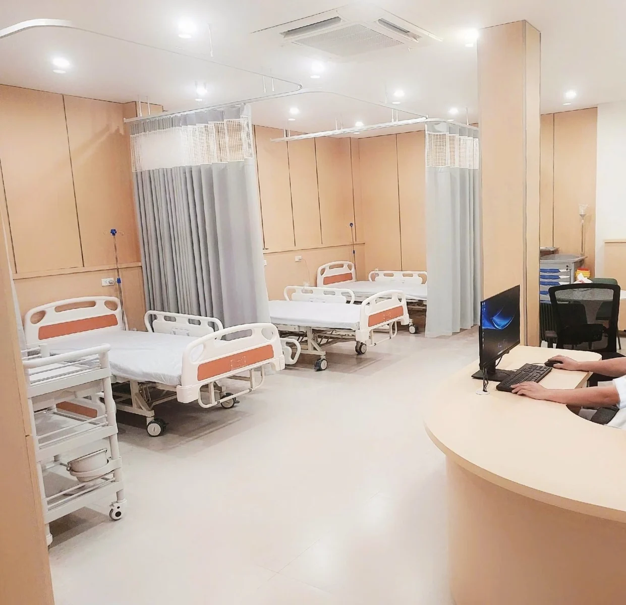 Khu giường điều trị Prime Medical Care