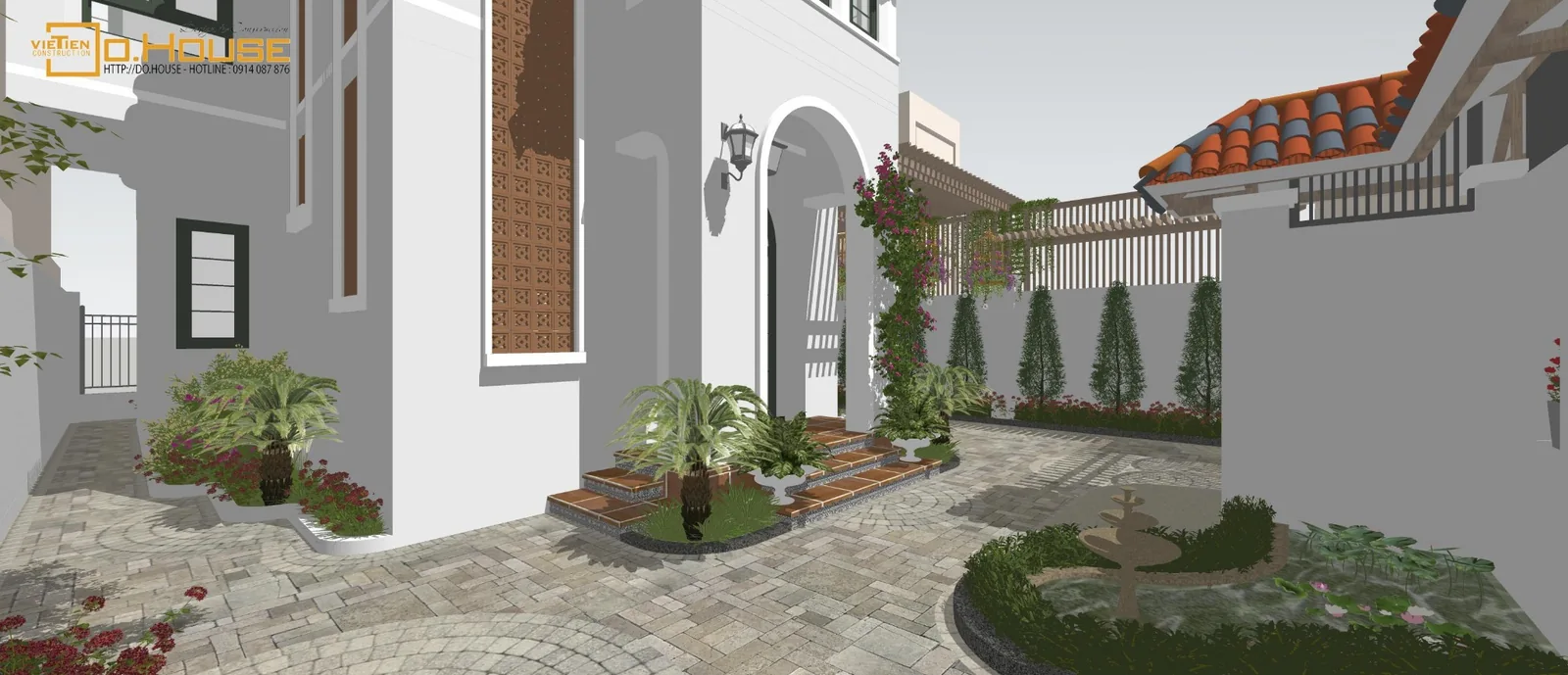 Spanish House — design development 06