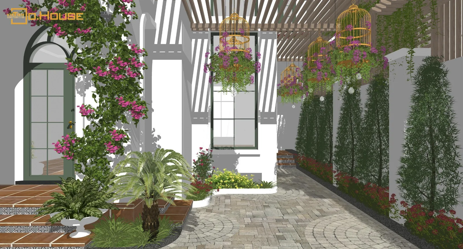 Spanish House — design development 08